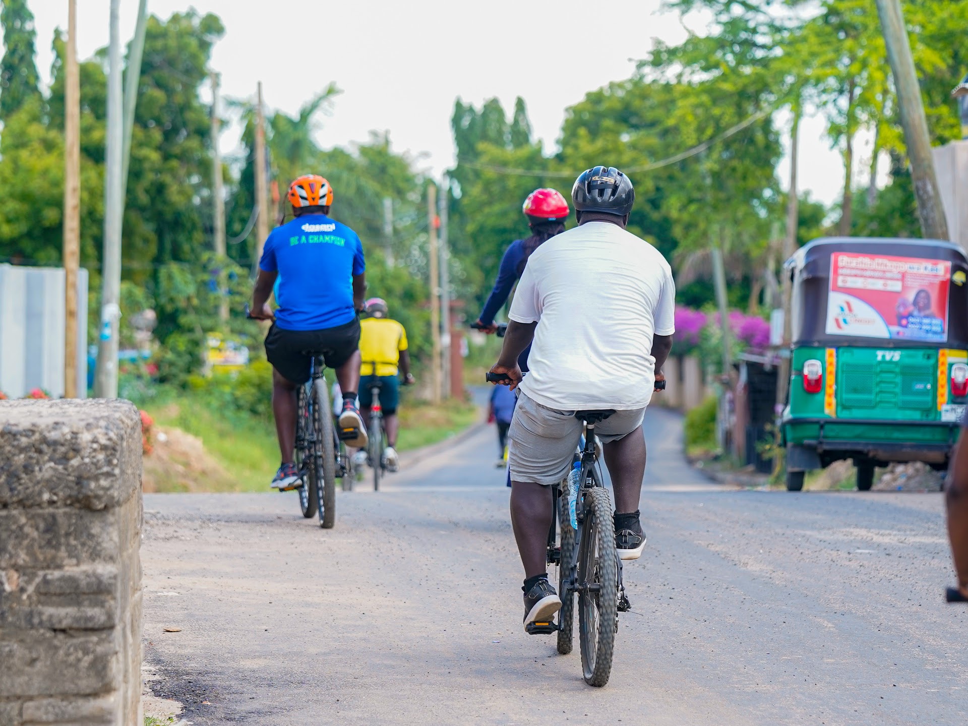 Cycling in Tanzania